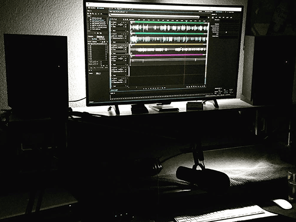 Audio and Video editing station